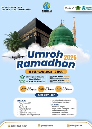Umroh Ramadhan 2026