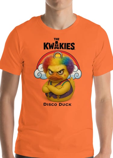 T-shirt The KWAKIES - Disco Duck
