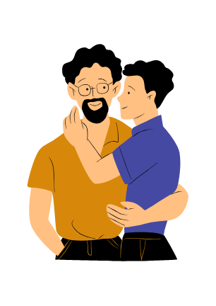 Couple homme-homme