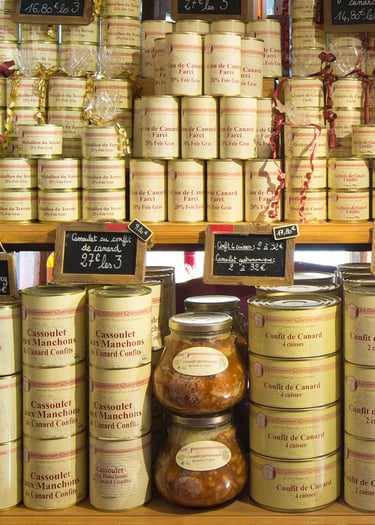 Conserves de canard du Sud-Ouest et recettes de terroir