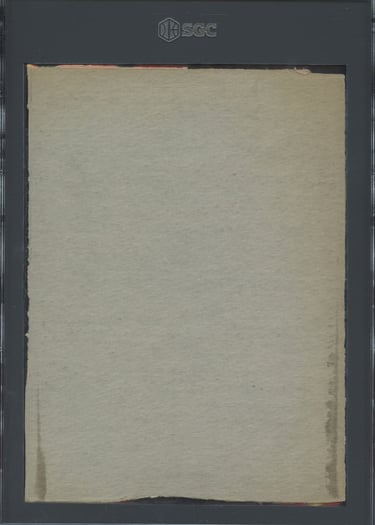 1936 Rare Wheaties Bob Kessler Basketball Scoring Panel Card (back)