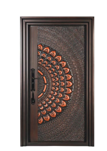 stylish steel doors in palakkad