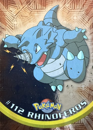 Rhinocorne topps série 2 foil