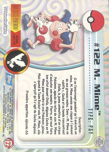 M. Mime topps série 2