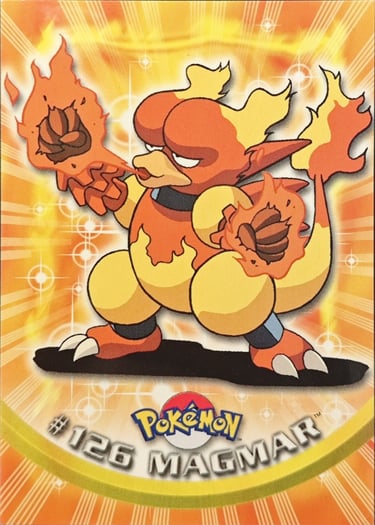 Magmar topps série 2