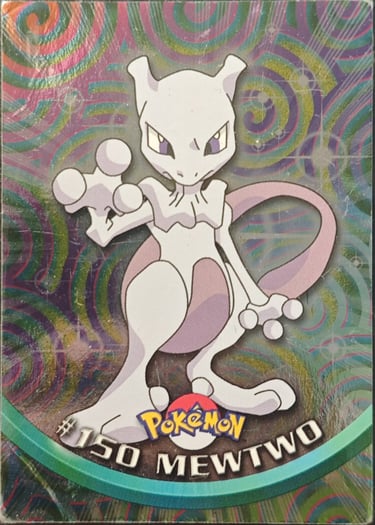 Mewtwo topps série 2 foil