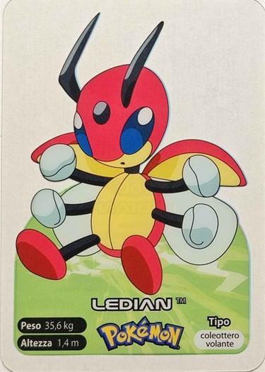166 Ledian Lamincards spécial édition