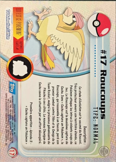 Roucoups topps serie 1