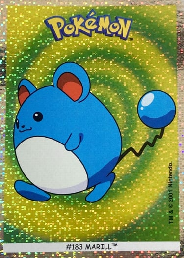 Marill Dunkin Boomer 2001 foil