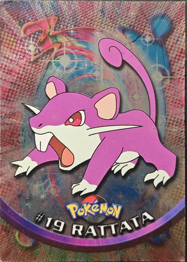 Rattata topps serie 1 foil