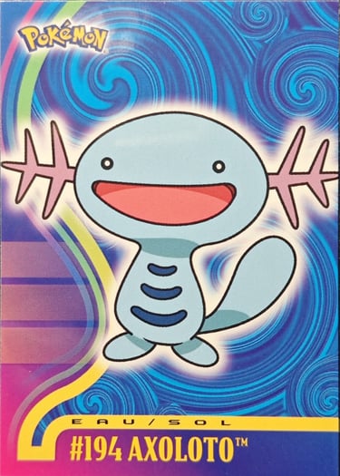Axoloto topps série 3 Jotho
