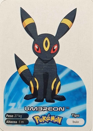197 Umbreon Lamincards spécial édition