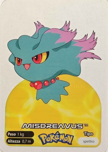 200 Misdreavus Lamincards spécial édition