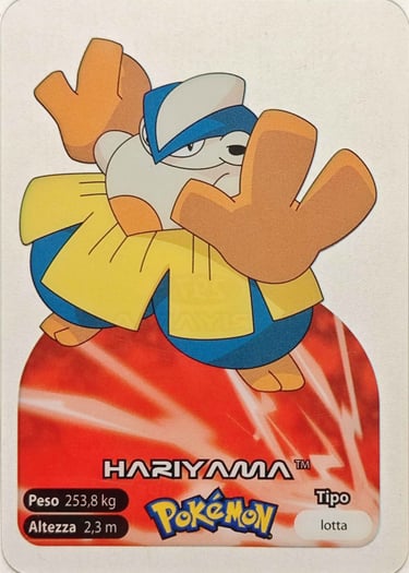 297 Hariyama Lamincards spécial édition