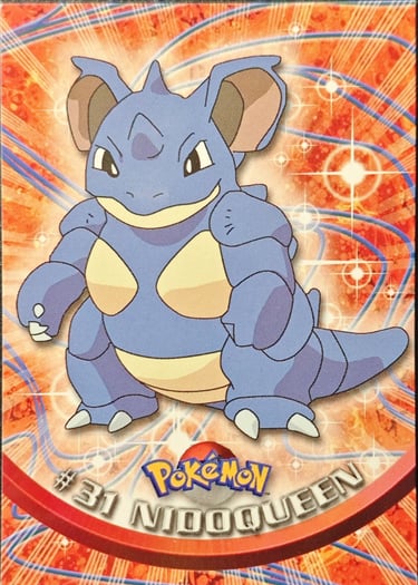 Nidoqueen topps serie 1