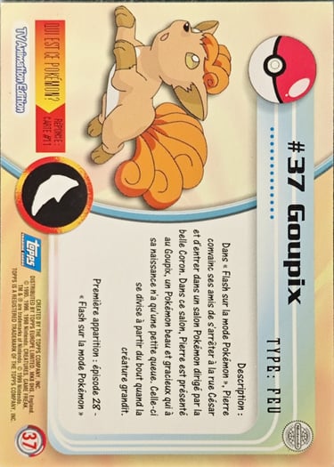 Goupix topps serie 1