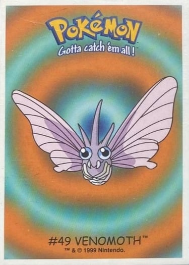 Venomoth Dunkin Boomer 1999