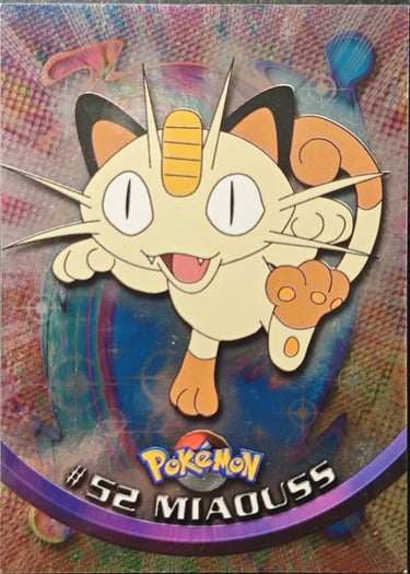 Miaouss topps série 1 foil
