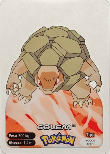 76 Golem lamincards spécial édition