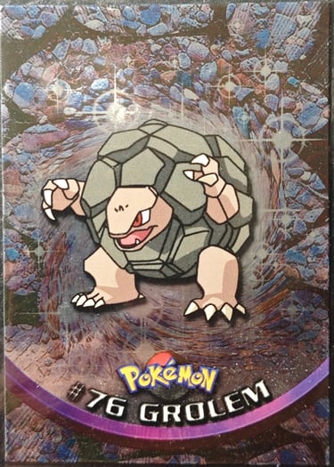 Grolem topps série 1 foil