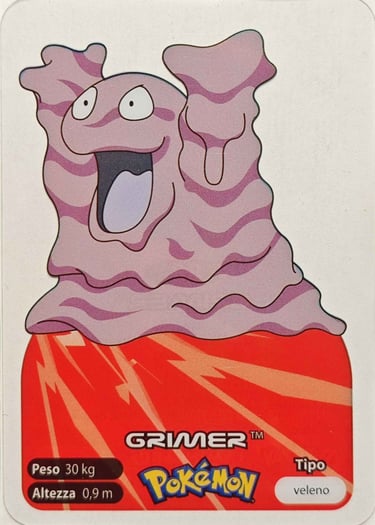 88 Grimer lamincards spécial édition