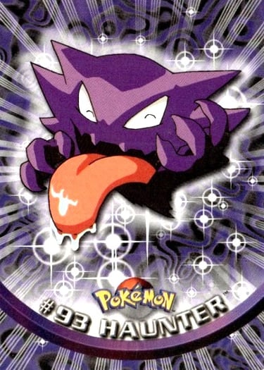 93 Haunter Topps Pokémon series 2 US