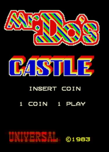 Mr. Do's Castle - Title Screen
