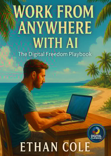 Work From Anywhere with AI ebook - digital freedomand remote income strategies, Digital Playbook