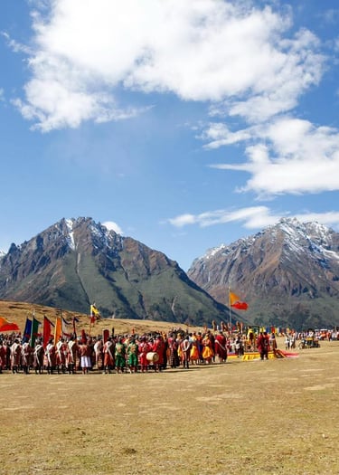 During-The-Fourth-Edition-Of-Royal-Highland-Festival-At-Laya-Bhutan
