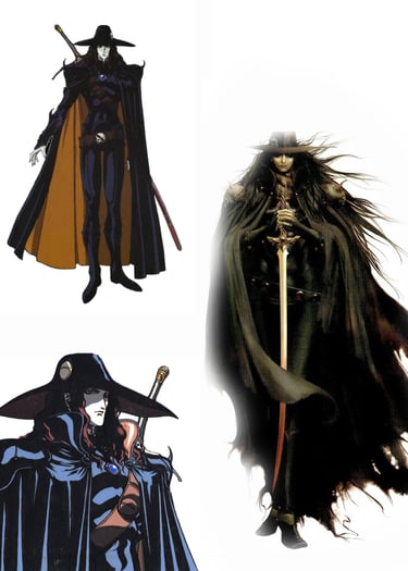 D / The Dunpeal: different apperances | Vampire Hunter D