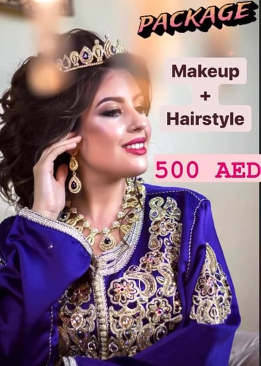 makeup hairstyle ras al khaimah home service