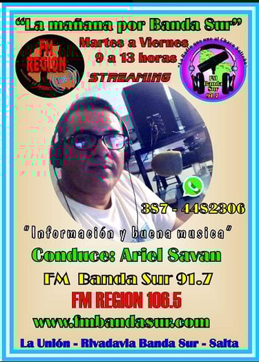La mañana por Fm Banda Sur