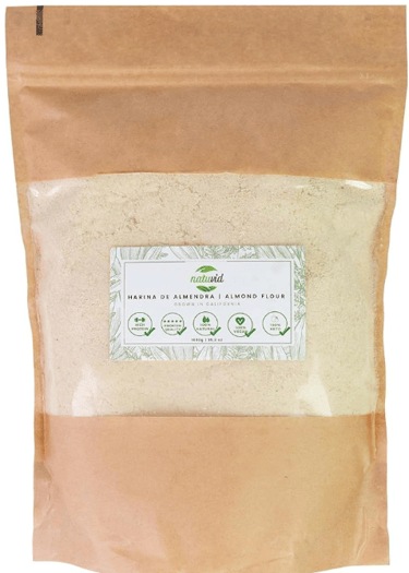 Sachet de farine d'amande sans gluten