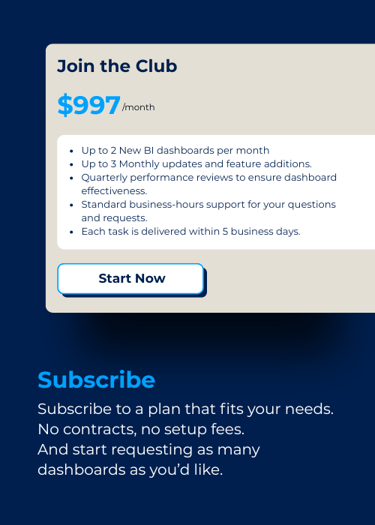 Subscribe to BIaaS
