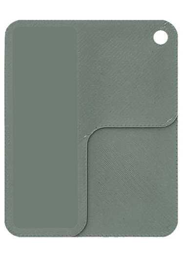 Wzornik koloru : Zieleń Platyny - używanego do druku naszych magnesów z Syrenkami Warszawskimi