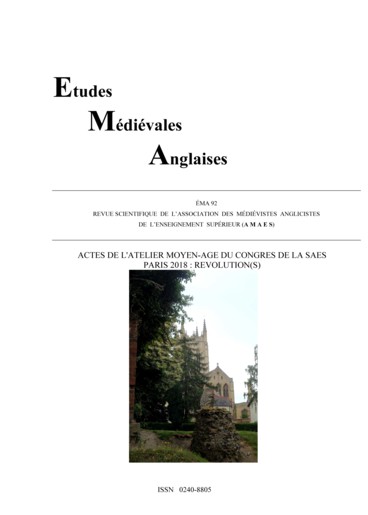 bulletin des médiévistes anglicistes 92 2019