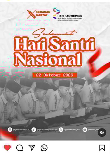 Hari santri nasional 