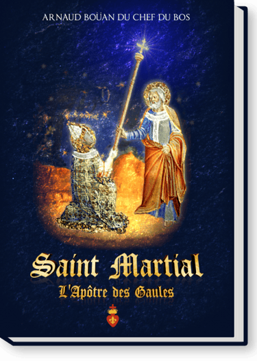 Livre sur saint martial d'Arnaud Bouan