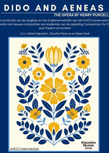 Shiva Soroosh - Dido and Aeneas opera by Henry Purcell - ArtEZ Conservatorium