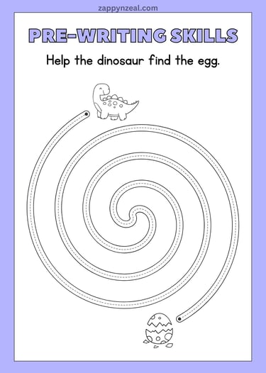 follow the maze worksheets