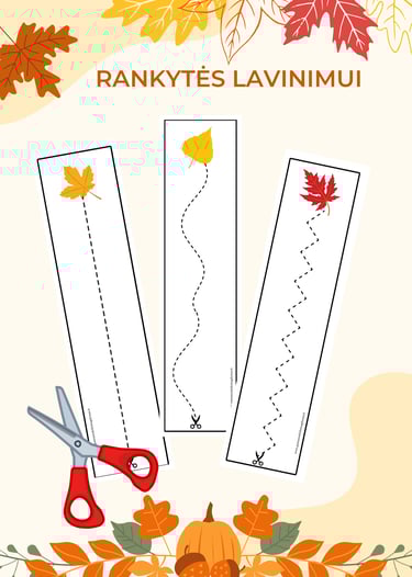 Nemokamos užduotys PDF Ruduo