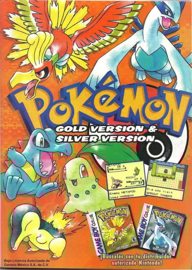 pokemon gold and silver magazine ad