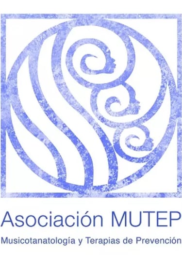 Logotipo de la Asociación MUTEP, musicoterapia y terapias de prevención