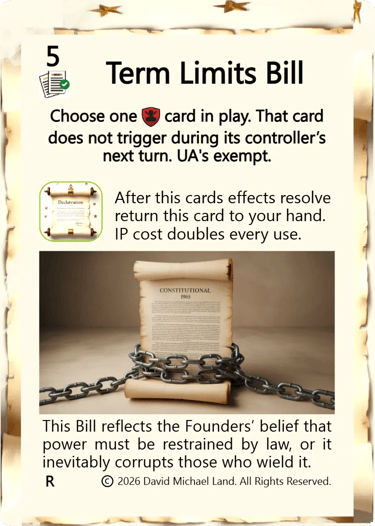 Term Limits Bill