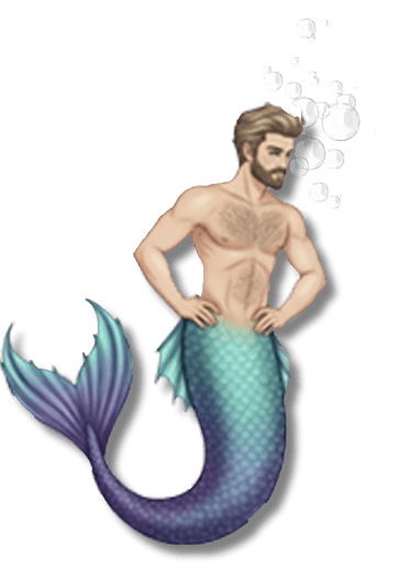 Bearded merman