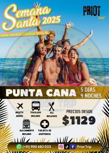 SEMANA SANTA PUNTA CANA DESDE LIMA PERU