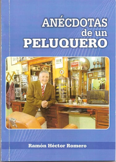 Tapa Libro "Anécdotas de un Peluquero"