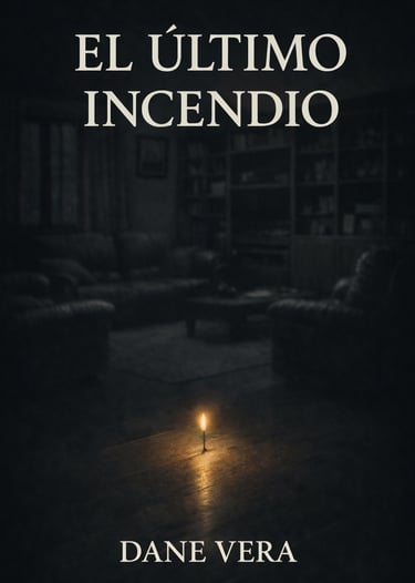 portada del relato de Dane Vera, el último incendio.