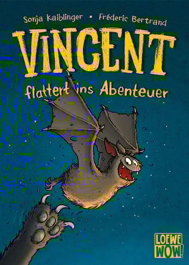 Cover Vincent flattert ins Abenteuer