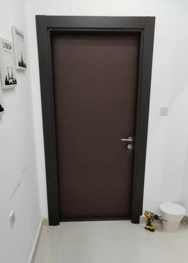 باب عازل للصوت شركتك